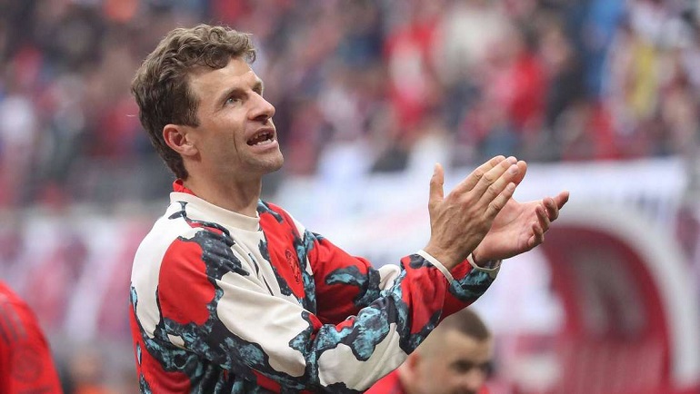 Thomas Müller vandt den 13. Bundesliga-titel